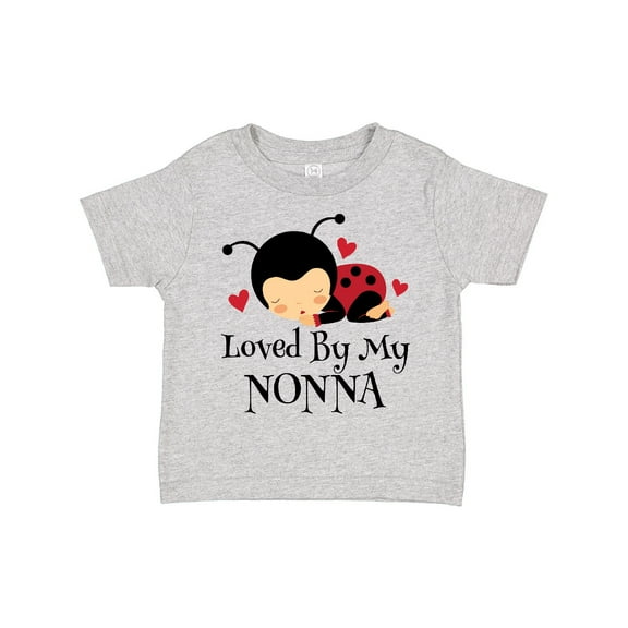 Inktastic Loved by My Nonna Grandchild Boys or Girls Toddler T-Shirt