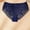 Navy, variant on Sakmal Briefs Panties for Women Plus Size Butt Lifting Lace Panties Black Breathable Underwear for Ladies 2XL