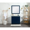 thumbnail image 6 of 36 inch single bathroom vanity in blue, 6 of 8