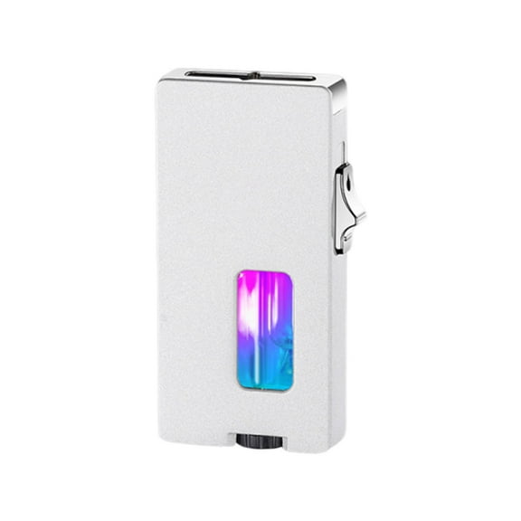 Rewenti Trend Sensing Open Flame Lighter Inflatable Visual Gas Chamber Cigarette Lighter Gravity Rocking Sensing Novelty