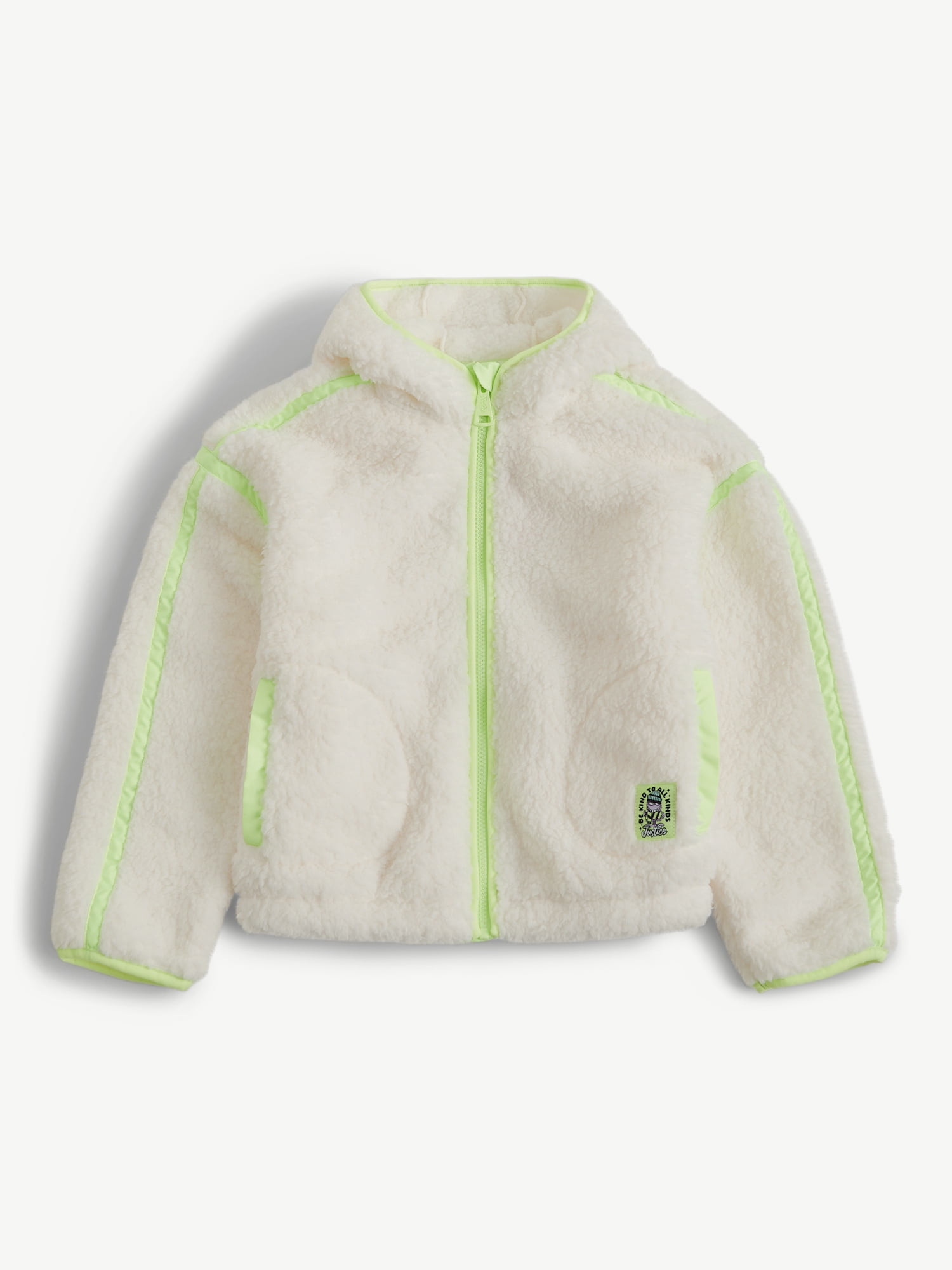 Justice Girls Solid Sherpa, Sizes XS - XL