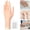 A, variant on Practice Hand Model Left - Hand for Acrylic Nails Realistic Silicone Hand with Protective Rubber Clamp Nail Hand Realistic Mannequin Hand, Nail Art, Silica Gel Silicone Nail Mat, E Makeup Organizers