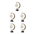 thumbnail image 3 of Langgg Table Lamp With Stand Moon LED Night Lights For Unique And Stylish Lighting Multifunctional PVC Night Light With Stand warm light 5Set, 3 of 6