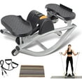 thumbnail image 1 of Rock Stepper Side to Side, The Rock Stepper for Women Men, Waist Twister Machine Exercise Home Workout Machine, Track Time, Reps, Calories with Digital Display, for Legs, Glutes, Abs, 1 of 8