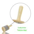 thumbnail image 2 of Dia.2.5'' Wooden Cabasa Hand Shaker Children Percussion Instrument Preschool Teaching Tool (s), 2 of 3