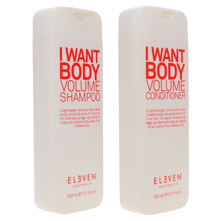 シャンプー In My Closet ELEVEN Australia I Want Body Volume Shampoo 10.1 oz & I Want Body