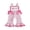 Pink, variant on BemeyourBBs Toddler Baby Girls Summer Clothes Infant Baby Girl Fathers Day Outfit Romper Overalls Sleeveless I Love Dad Letter Heart Embroidery Stripe One Piece Jumpsuit Overalls Bell Bottom