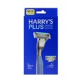 thumbnail image 1 of Harry's Plus Shaving Razor for Men with 2 Razor Blade Refill Cartridges, Tide, 1 of 9