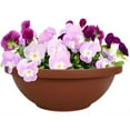 thumbnail image 5 of Akro Mils GAB14000E35 Garden Bowl with Removable Drain Plugs, Clay Color, 14-Inch, 5 of 5