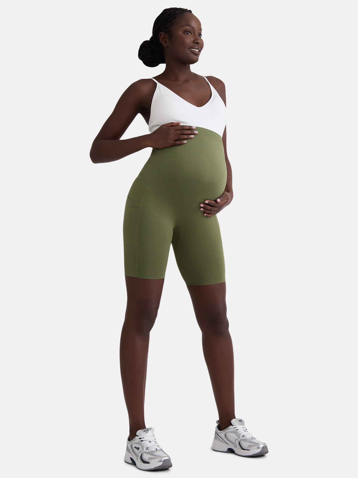Time And Tru Women's Maternity Bike Short