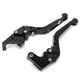 thumbnail image 4 of 2 palancas de embrague de freno de motocicleta ajustables CNC de aleación de aluminio de repuesto para YAMAHA XJ6 DIVERSION 2009-2015 negro, 4 of 12