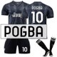 thumbnail image 1 of 2223 Juventus Camiseta de fútbol de visitante Camiseta No.10 Conjunto de camiseta de fútbol de Pogba-22 23 Pogba 10-Niños 16 (90-100 CM) BmatwkZeng Bmatwk Jersey, 1 of 2