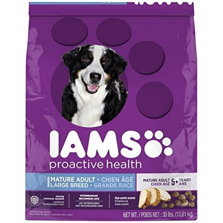 Iams ProActive Health Mature Adult Large Breed Dry Dog Food, 30 Lb