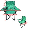 thumbnail image 3 of Silla Plegable Infantil Niños Para Jardín con Funda, Playa, Acampar,  Color Verde - Segos, 3 of 3