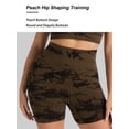 thumbnail image 6 of 2 Piece Women's Workout Set, High Waisted Biker Shorts and Sports Bra, Dye Yoga Activewear Outfit, 6 of 7