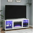 thumbnail image 4 of Fireplace TV Stand for TVs up to 70", White, 4 of 5