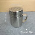 thumbnail image 4 of Poivre Shaker Distributeur de Poudre de Cuisson Portable en Acier Inoxydable Sel Sucre Barbecue avec Poignée m, 4 of 8