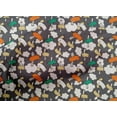 thumbnail image 4 of oneOone Cotton Poplin Gray Fabric Cloud & Bird Cartoon Craft Projects Decor Fabric Printed By The Yard 42 Inch Wide, 4 of 4