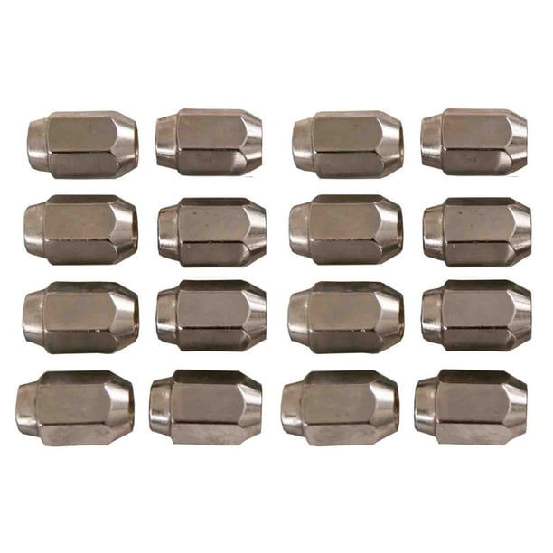 16 Pack of Chrome Lug Nuts 1/220 Size Club Car & EZGO Golf Carts