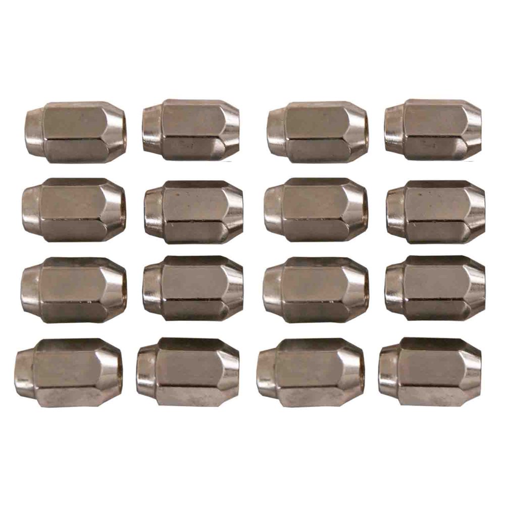 16 Pack of Chrome Lug Nuts 1/220 Size Club Car & EZGO Golf Carts