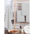 thumbnail image 2 of Pure Light Grey Kitchen Dish Towels for Drying Dishes Set of 4, Simple Solid Color Waffle Weave Microfiber Hand Tea Bathroom Towels Quick Dry & Absorbent Towel 15.7x23.6, 2 of 7