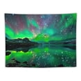 thumbnail image 5 of Shiartex SHRAPHY Northern Lights Tapestry, Beautiful Galaxy Night Starry Tapestry Mystical Aurora Borealis Lake Reflection Tapestry Wall Hanging for Bedroom Living Room Dorm Painting, 5 of 6