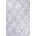 thumbnail image 3 of JONATHAN Y IBIZA 3 x 5 Area Rug, Salines Diamond Trellis - Light Gray, IBZ101C-3, 3 of 10