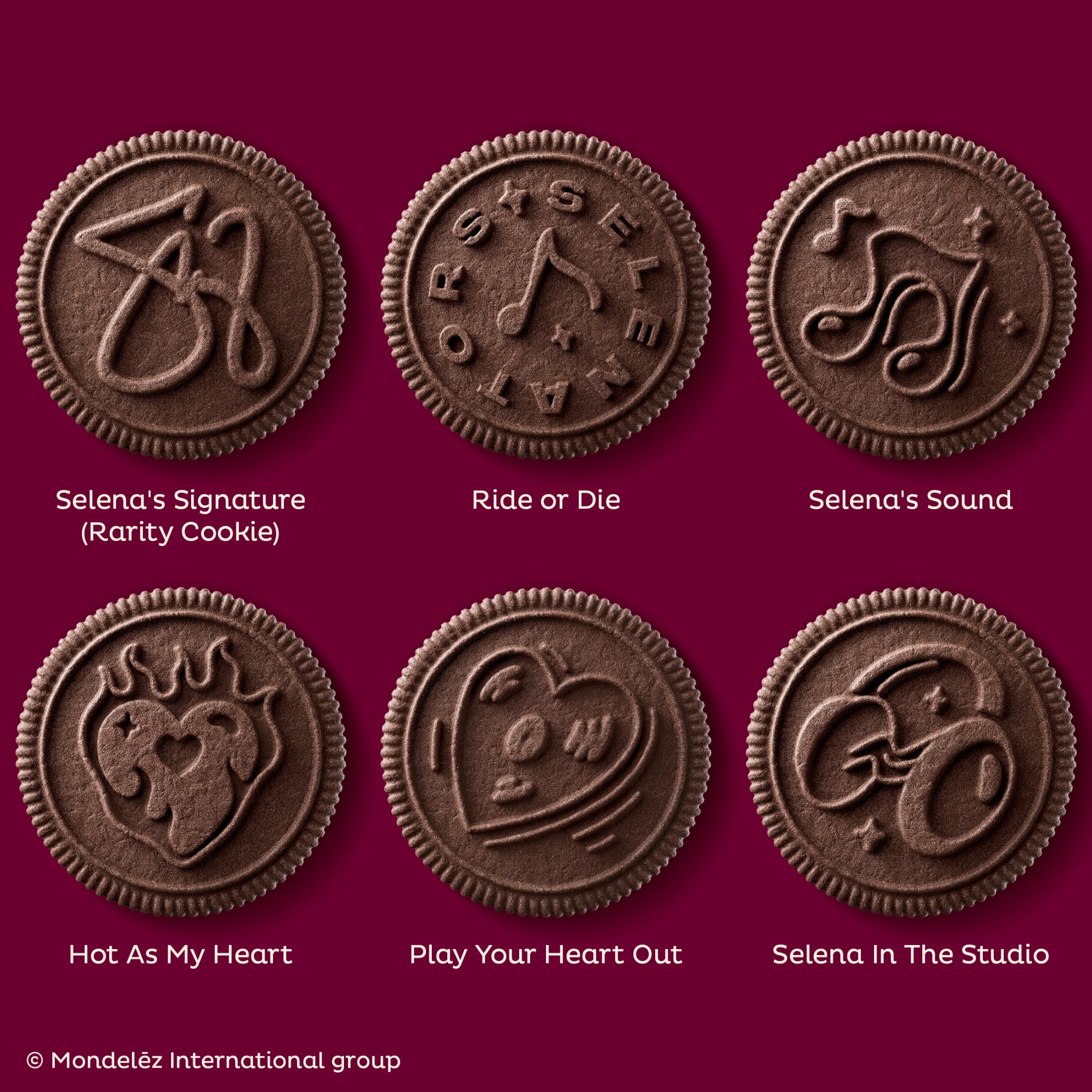 Selena Gomez OREO Cookies, Limited Edition, 10.68 oz