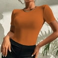 thumbnail image 2 of Women's Summer Sexy V Neck Knitted Solid Color Tank Top, 2 of 4