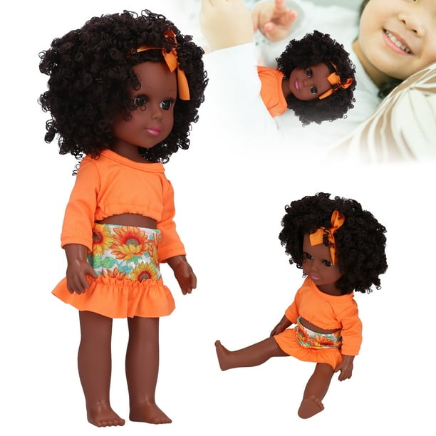 Munecas de bebe de 14 Pulgadas Muneca de bebe Reborn Realista Muneca de Nina Negra Africana Juguetes para Bebes Ninas Ninos de 2 Anos y Mayores ANGGREK Otros Walmart en linea
