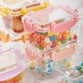 thumbnail image 4 of Xingzhi Boîte de Rangement Scellée pour Filles, Mini Boîte de Rangement Transparente pour Salade, Collations, Fruits, Organisation de Bureau, 4 of 8
