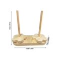 thumbnail image 1 of Yarn Holder Wooden Spinning Knitting Tools Beginner Crochet Accessories Stand Sewing Thread Spool Wool Ball Winder Rotation, 1 of 7