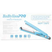 Babyliss Pro Nano Titanium Integrated Ceramic Heaters Iron ( 1.25 inch - Flat Plates)