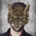 thumbnail image 2 of WEGFTDUOP Halloween Decoration Wolf Mask Masquerade Halloween Costume Cosplay Party Mask For Halloween Christmas Party Stage Performances And Other Festivals Halloween Indoor Outdoor Decoration, 2 of 6
