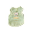 thumbnail image 2 of Breathable Mesh Dog Vest with D-Ring, Summer Cool Pet Clothes for Small Dogs & Cats, Lightweight Sleeveless Puppy Shirt with Cute Bear Print, Quick Dry Pet Harness Top for Yorkie, Chihuahua, 2 of 6