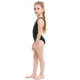 thumbnail image 4 of HAYIMI Child Swimwear Monokini O-Neck Performance Training Swimsuit For Girls Cute Triangle Bathing For Swim Practice And Lessons Leisure Summer Kids Beach Bathing Suit, 4 of 7