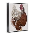 thumbnail image 4 of Stupell Industries Traditional Chicken Portrait Animals & Insects Painting Black Framed Art Print Wall Art, 11 x 14, 4 of 10