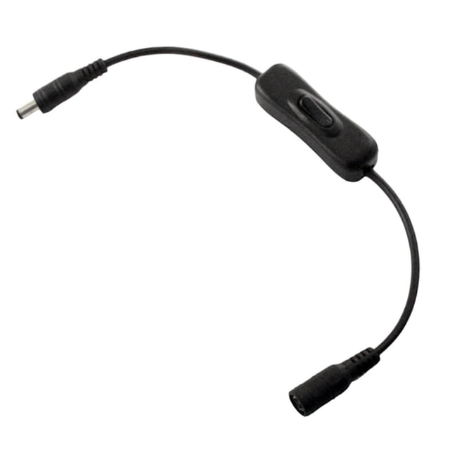 Inline On/Off Switch Cable, Universal Inline Switch On Off With Female Male Power Cable, DC Connector Jack For LED