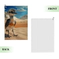thumbnail image 2 of ONETECH Bird Sand Dunes Desert Golf Towel - Birthday Gift 24x16in 1PC, 2 of 7