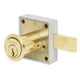 thumbnail image 1 of Cerradura de MUEBLE Hermex MODELO 25 de latón horizontal, 1 of 2