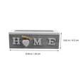 thumbnail image 2 of BEADCEST 1Pcs Vintage Wood Container Grass Green Storage Box for Home Organization, 2 of 8