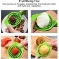 thumbnail image 5 of Egg Cutter Handheld Mushroom Slicer Fruit Salad Kiwi Cutter Fruit and Vegetable Slicing Tools Kitchen Gadgets Kitchen Utensils Kitchen Accessories, 5 of 5