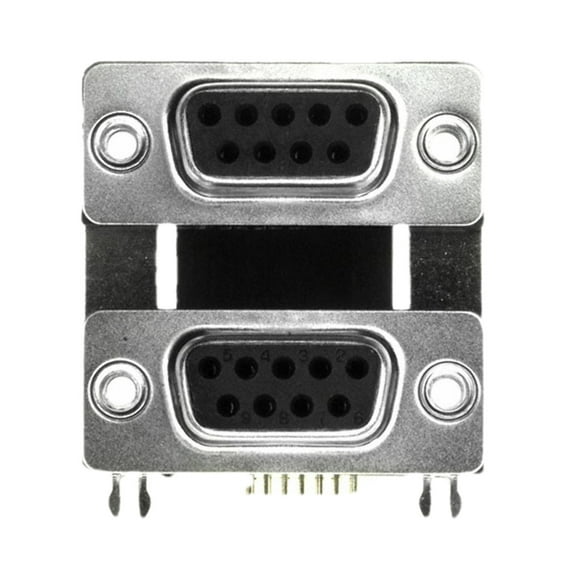 178-009-513R691 Connector 9 Position D-Sub - Stacked Receptacle, Female Sockets :RoHS