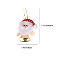 thumbnail image 3 of End of Year Clearance Skegnus Christmas Tree Small Pendants Doll Holding Bells Christmas Supplies Holiday Gifts Christmas Decorations Christmas Gifts, 3 of 6