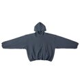 thumbnail image 7 of KeShDi Oversized Hoodies Men Baggy Hooded Sweatshirts Men Solid Long Sleeve Fleece Short Width Double Layer West Streetwear Hoodie Sweatshirts Navy 2X, 7 of 7