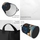 thumbnail image 2 of Fotbe Starry Sky Sleep White Bear Cesto de Ropa con Asas, Cesto Impermeable de Gran Capacidad, Bolsa de Lavado para Dormitorio, Cesto de Ropa con Ruedas y Asas-Medium, 2 of 6
