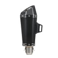 thumbnail image 4 of Carevas 1.5-2" Inlet Motorcycle Exhaust Muffler Pipes Unversal Slip on Style Tail Tube High Temperature Resistant Replacement for Yamaha Motorcycle ATV ZX6R 10R Z900 Z800 R25 R6, 4 of 7