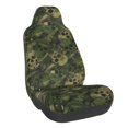 thumbnail image 1 of Wukai Green Camouflage Skull Full Set Car Seat Covers with Soft Padding Universal Auto Front Seats Protector and Cushion Mat, 1 of 5