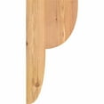 thumbnail image 3 of 5 1/2"W x 8"D x 16"H Crestline Smooth Corbel, Western Red Cedar, 3 of 9