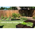 thumbnail image 4 of Fabric Raised Garden Bed, 128 Gallon 8 Grids Plant Grow Bags, 3x6FT Breathable Planter Raised Beds for Growing Vegetables Potatoes Flowers, Rectangle Planting Container for Outdoor Indoor Gardening, 4 of 10